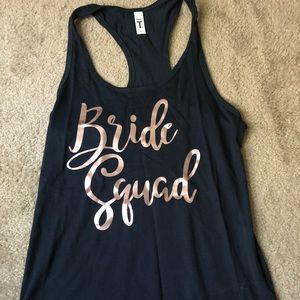 Bride Squad razorback tank!